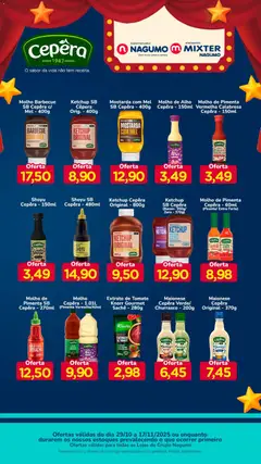 Pré-Visualização do folheto "Ofertas Cepera" da loja Nagumo válido a partir de 29/10/2025