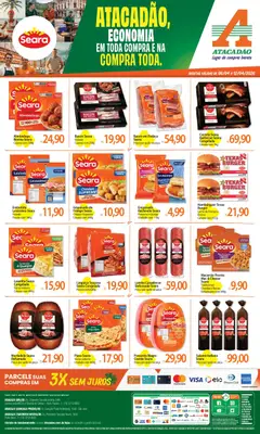 Pré-Visualização do folheto "Atacadão ofertas - SE" da loja Atacadão válido a partir de 06/04/2026