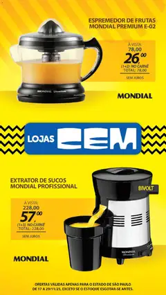 Pré-Visualização do folheto "Ofertas atuais" da loja Lojas Cem válido a partir de 17/11/2025 | Página: 84