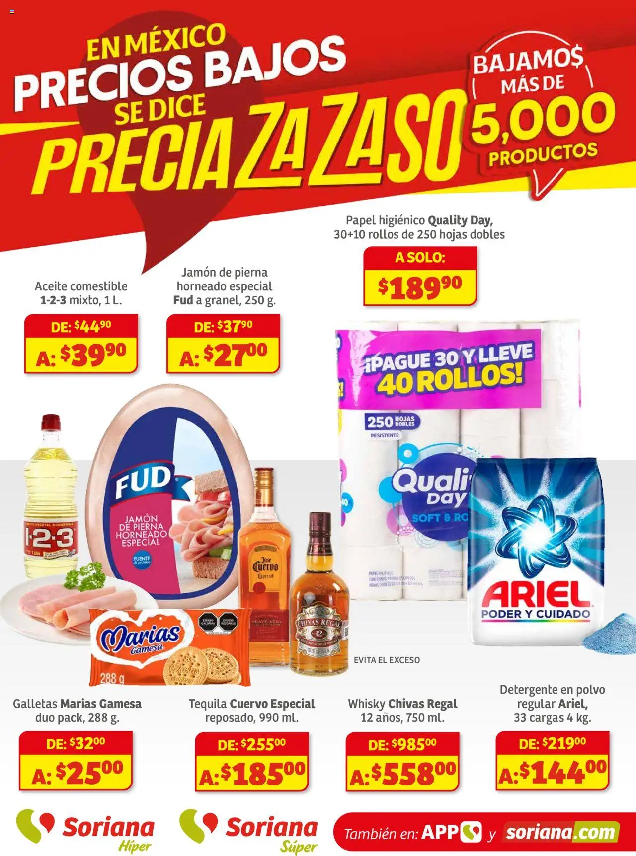 Preciazazaso Híper: Frontera Chia, Q. Roo Soriana y sus promociones válidas desde el 18/09/2025 - Número de página 1