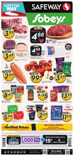 Preview of leaflet Weekly Flyer - AB from shop Safeway is valid from Oct 16, 2025