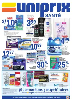 Preview of leaflet Uniprix - Uniprix Sante from shop Uniprix is valid from Apr 23, 2026