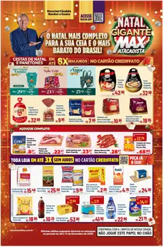 Pré-Visualização do folheto "Ofertas Semanal" da loja Max Atacadista válido a partir de 08/12/2025