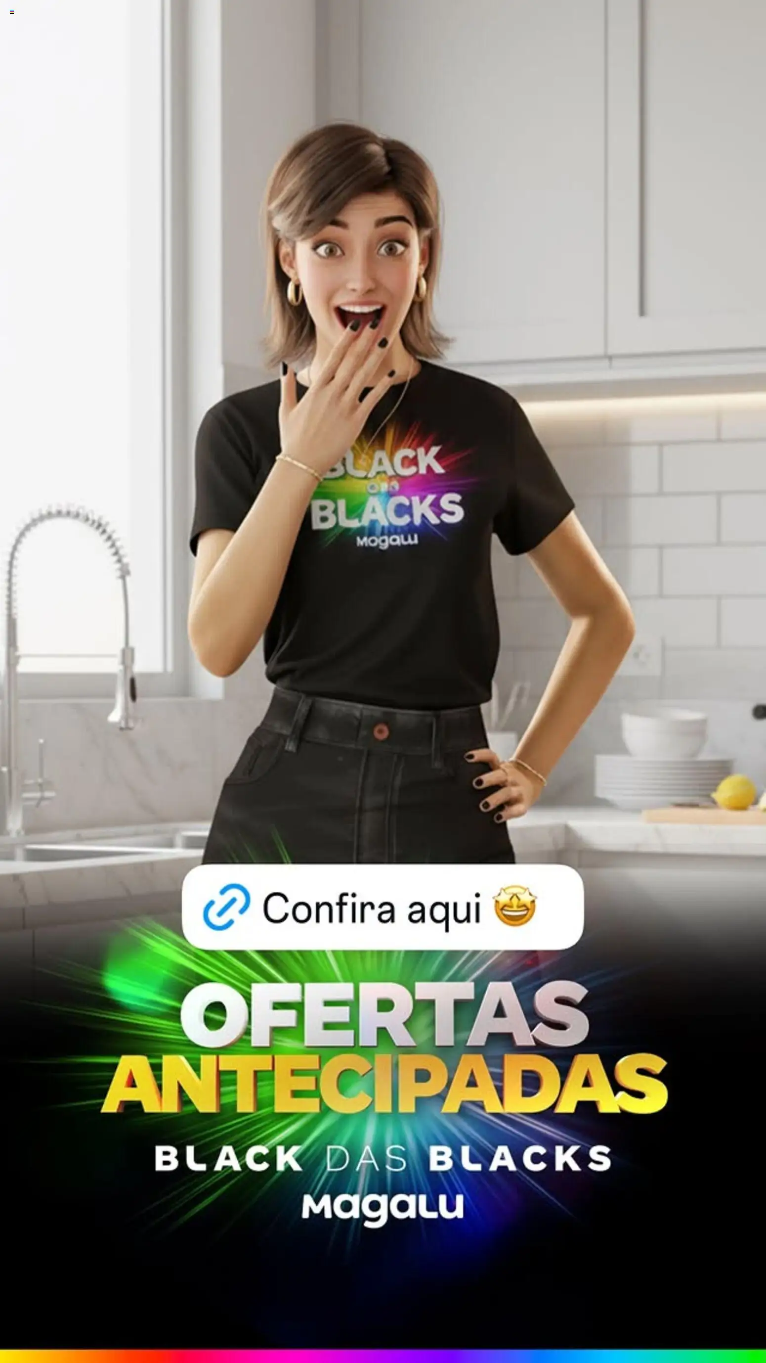 Pré-Visualização do folheto "Black Friday" da loja Magazine Luiza válido a partir de 14/11/2025