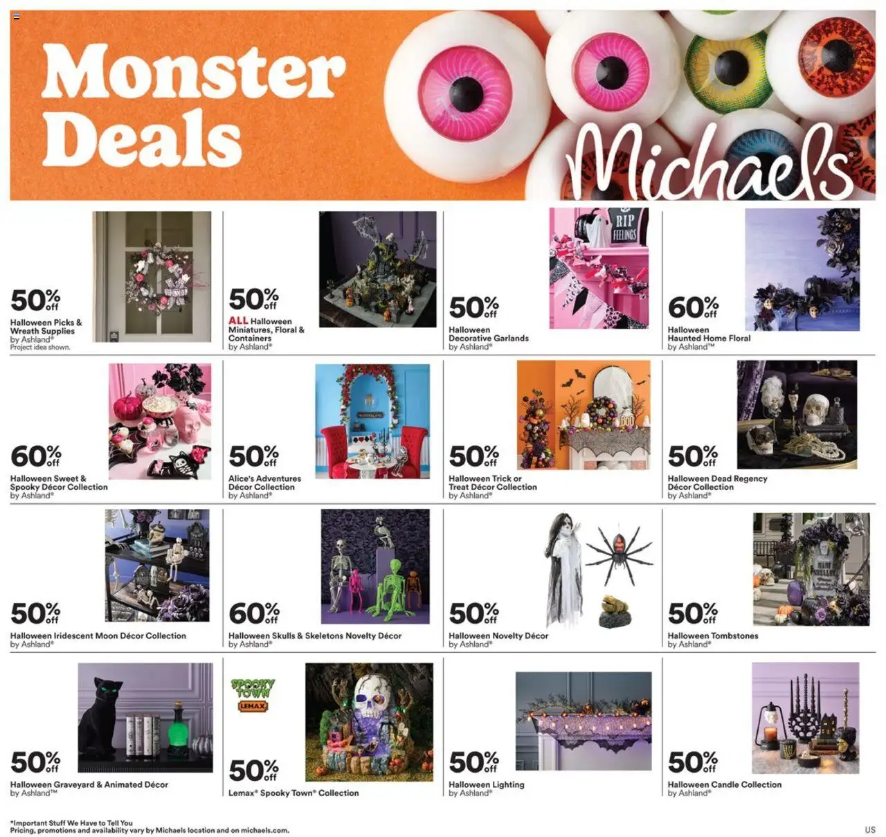 Michaels Weekly Ad from 10/19/2025 - Flyer - Page number 1