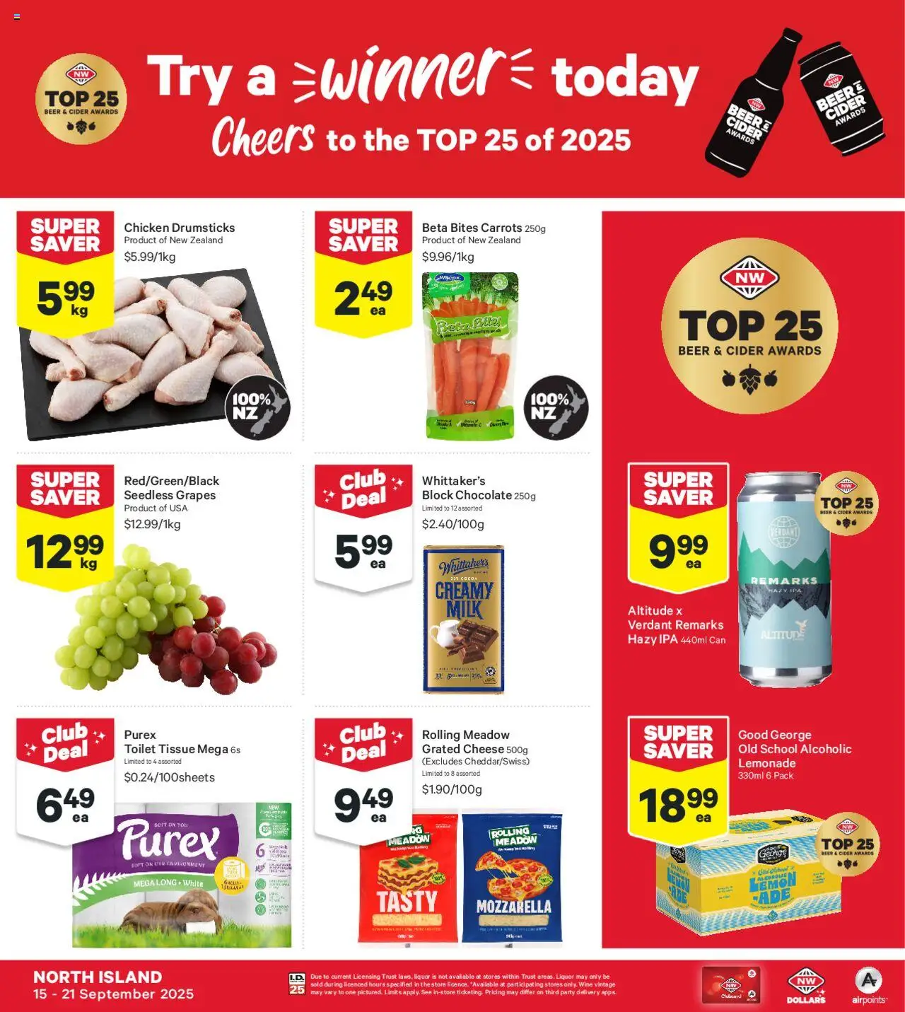 Catalogue New World catalogue valid from 15 Sept 2025 - page 1