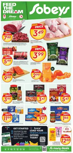 Preview of leaflet Weekly flyer / circulaire from shop Sobeys is valid from Jan 08, 2026