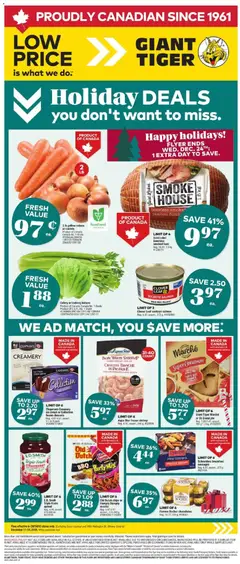 Preview of leaflet Weekly Flyer from shop Giant Tiger is valid from Dec 17, 2025