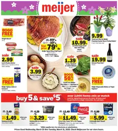 Ad Preview of Meijer Meijer Weekly Ad from 03/25/2026