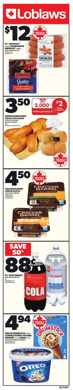 Un aperçu du dépliant Weekly Flyer - ON du magasin Loblaws est valide à partir 14 août 2025