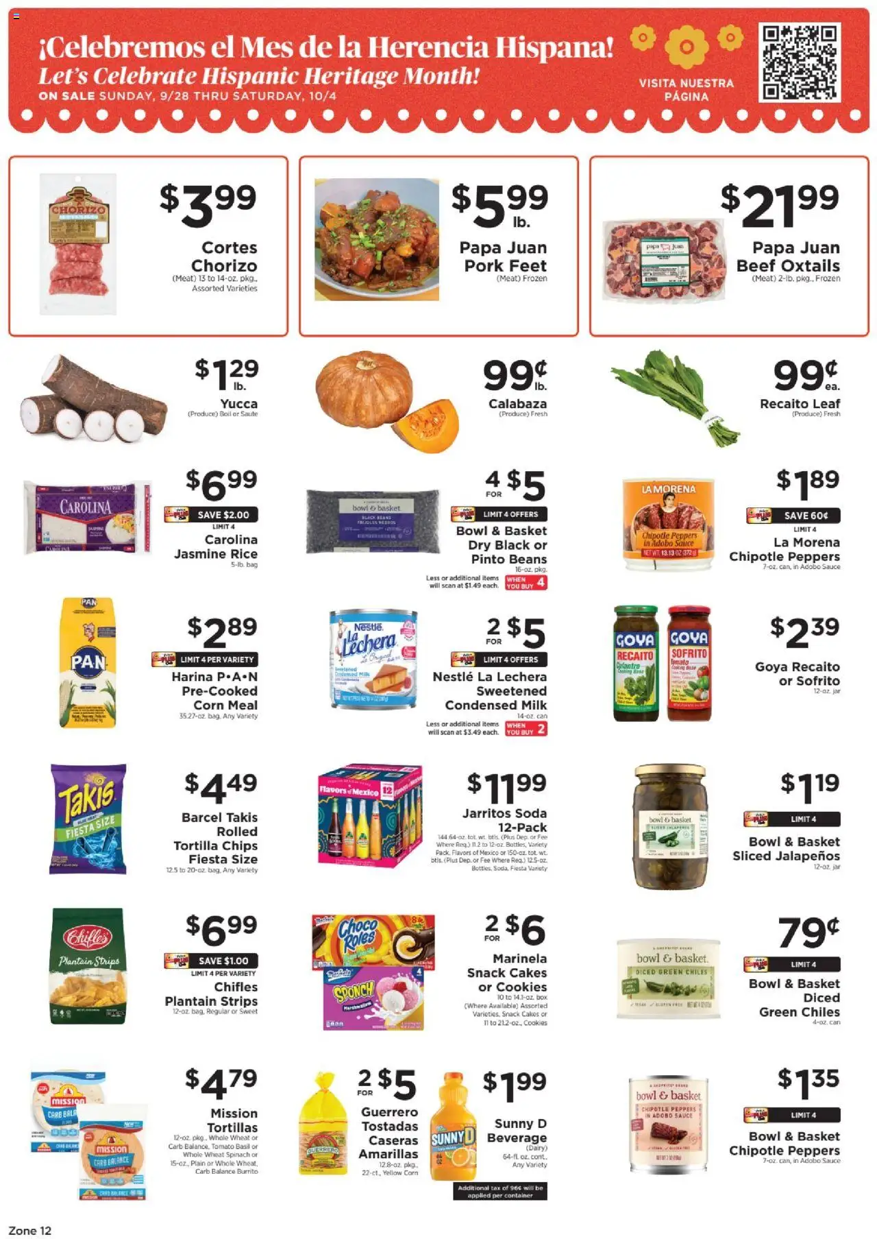 ShopRite Circular from 09/25/2025 >> Weekly Ad, flyer - Page number 1