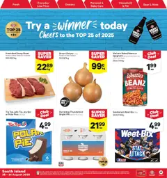 Preview of catalogue Catalogue South Island from shop New World valid 25 Aug 2025