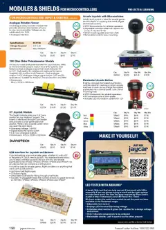 Preview of catalogue Engineering & Scientific Catalogue 2025/2026 from shop Jaycar valid 09/07/2025 | Page: 150