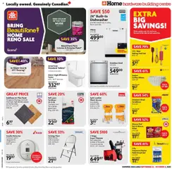 Preview of leaflet Weekly Flyer from shop Home Hardware is valid from Sep 25, 2025