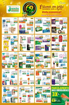 Pré-Visualização do folheto "Ofertas Drogaria" da loja Supermercados Joanin válido a partir de 01/10/2025