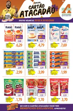 Pré-Visualização do folheto "Ofertas - AL" da loja Atacadão válido a partir de 25/02/2026