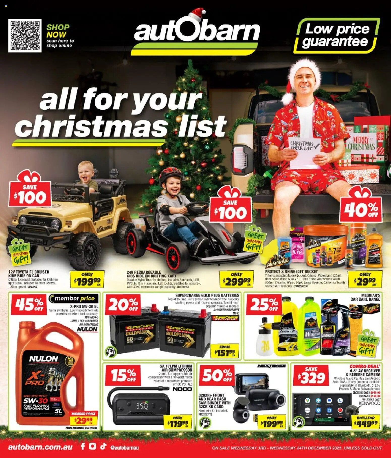 Preview of catalogue Catalogue from shop Autobarn valid 03/12/2025