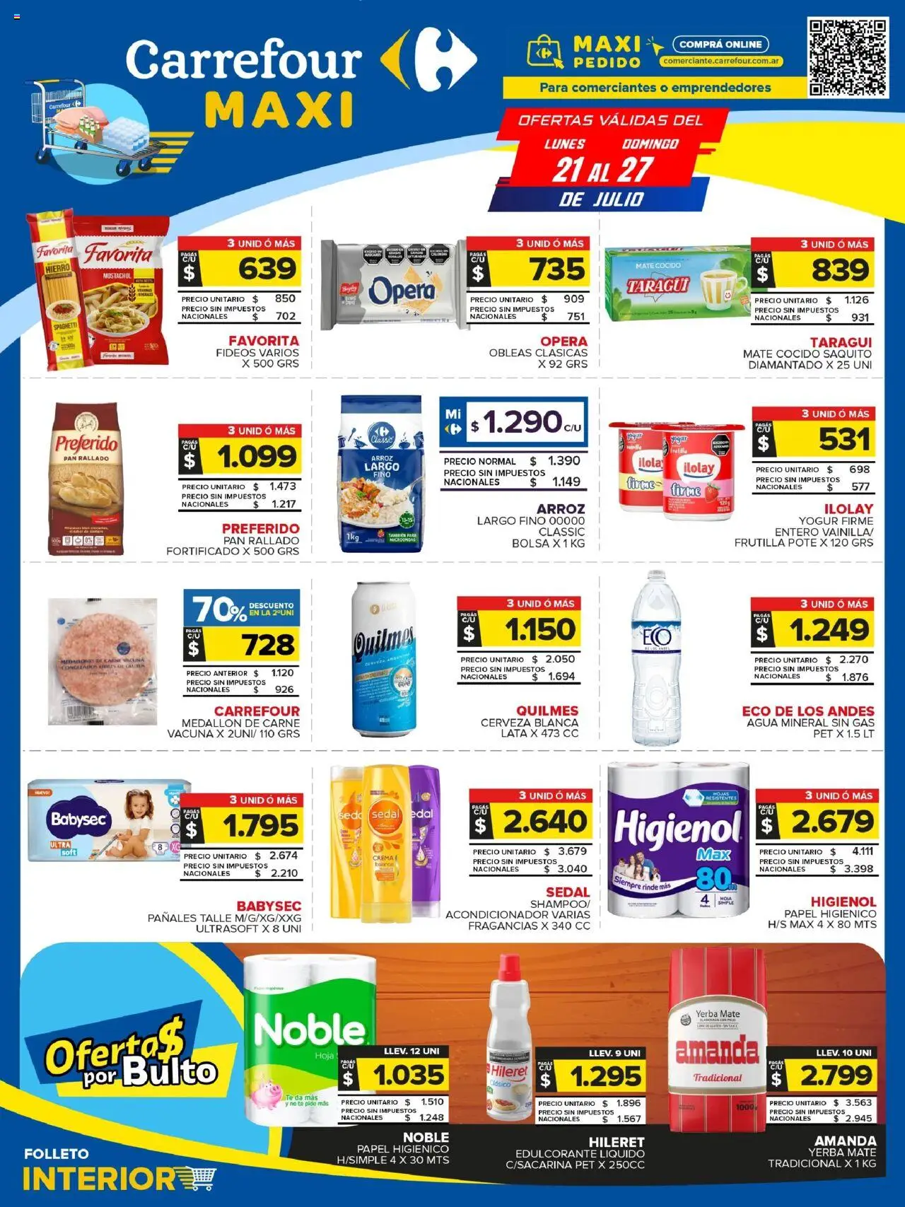 Carrefour Maxi Catálogo - Córdoba del 21/07/2025 Online