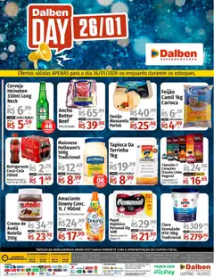 Pré-Visualização do folheto "Ofertas Dalben Day" da loja Supermercado Dalben válido a partir de 26/01/2026