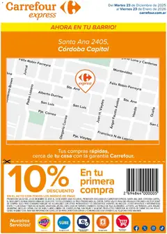Vista previa del folleto de la tienda Carrefour válido desde el 23/12/2025 