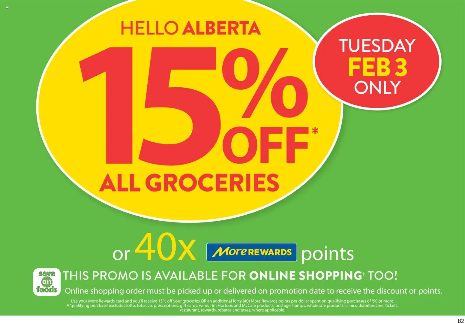 Preview of leaflet Weekly flyer / circulaire from shop Save on foods is valid from Jan 29, 2026