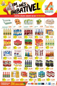 Pré-Visualização do folheto "Ofertas - PR" da loja Atacadão válido a partir de 31/10/2025