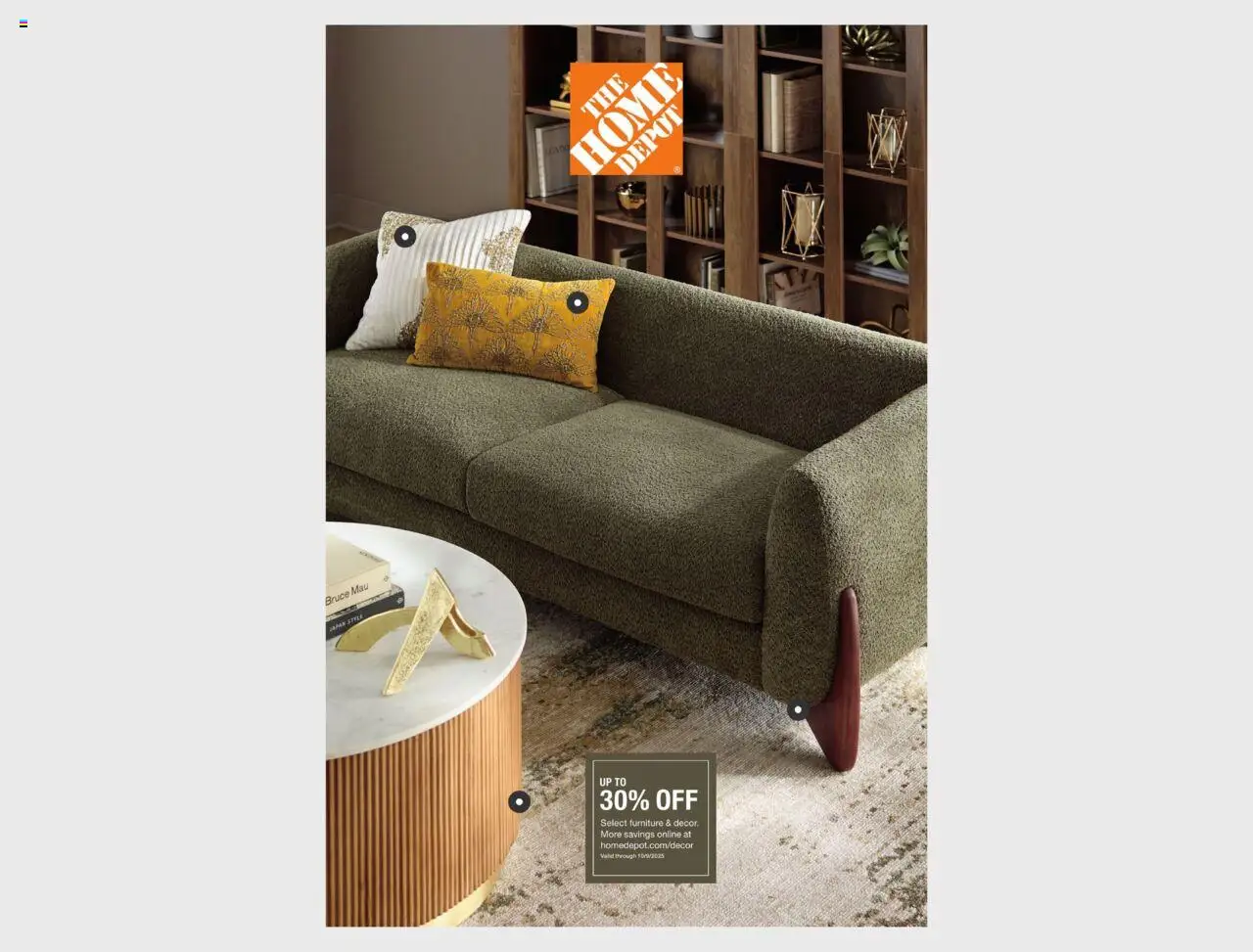 Home Depot Catalog from 09/15/2025 - Flyer - Page number 1