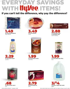 Ad Preview of HyVee Weekly Ad from 10/27/2025 | Page: 18