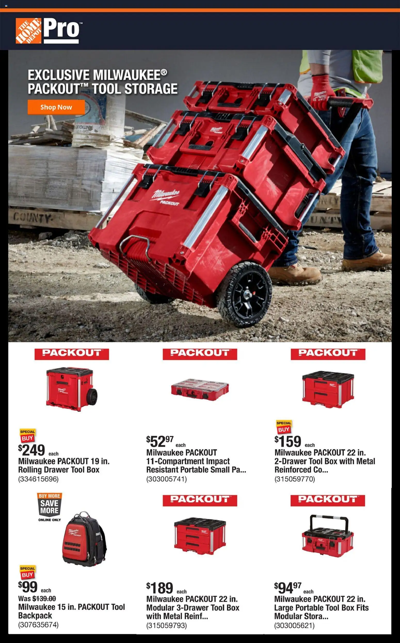 Ad Preview of Home Depot Home Depot Shop Pro Ad - CA from 04/13/2026