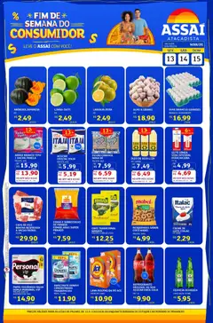 Pré-Visualização do folheto "Assaí Atacadista ofertas - TO" da loja Assaí Atacadista válido a partir de 13/03/2026