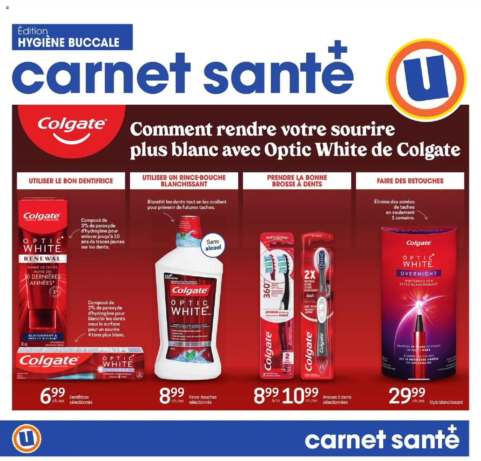 Preview of leaflet Uniprix - Uniprix Sante from shop Uniprix is valid from Apr 09, 2026 - Alcohol, Mouthwash