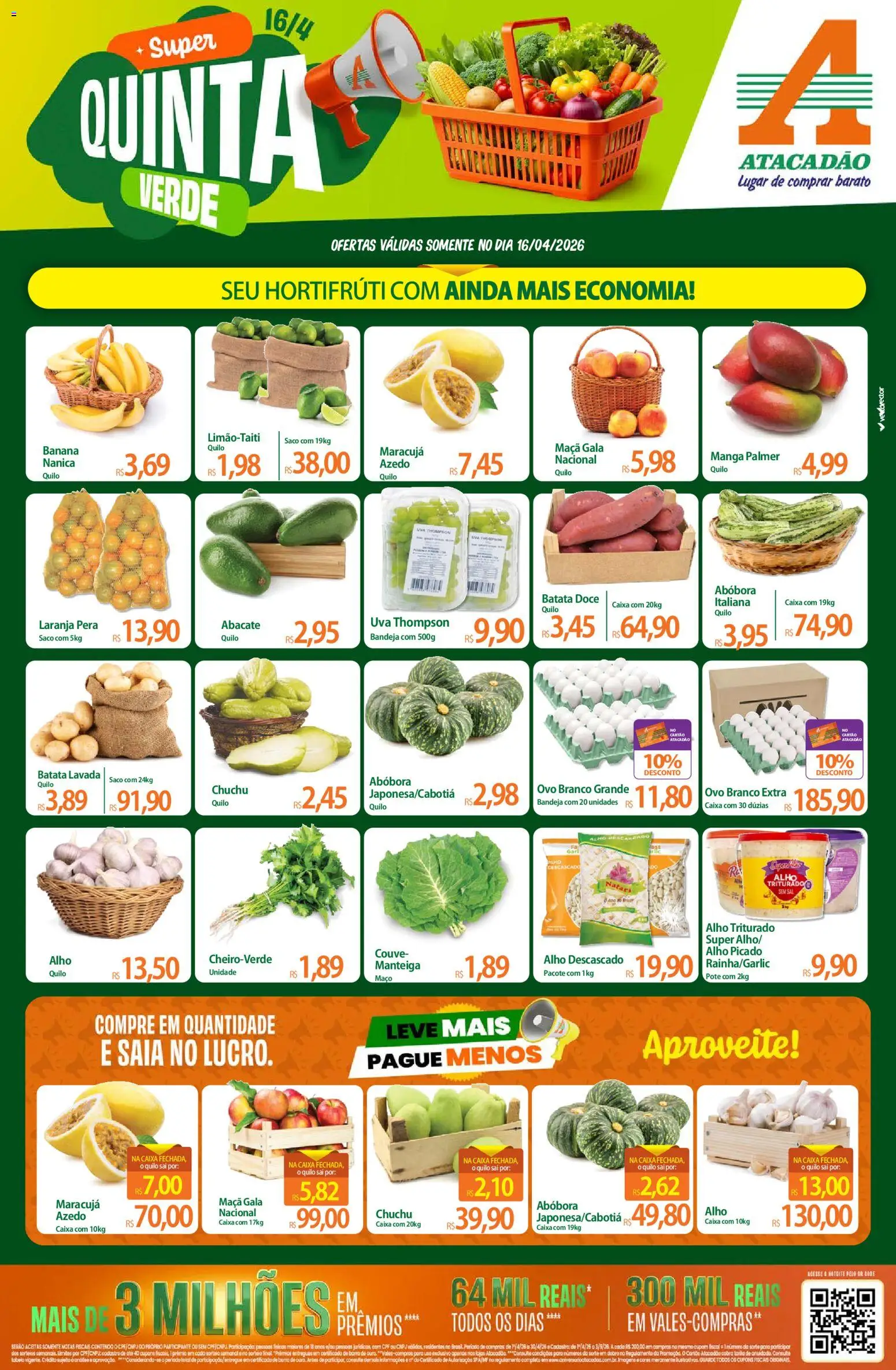 Pré-Visualização do folheto "Atacadão ofertas - SP" da loja Atacadão válido a partir de 16/04/2026