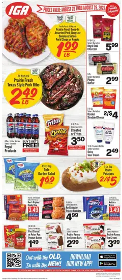 Ad Preview of IGA Weekly Ad from 08/20/2025