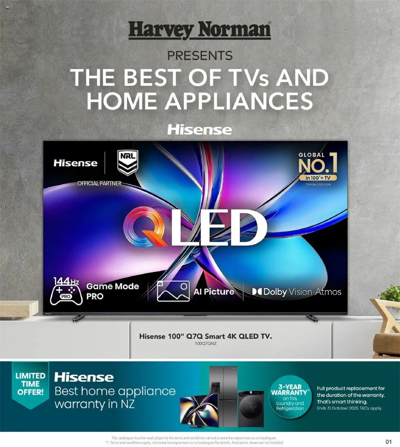 Catalogue Harvey Norman catalogue valid from 1 Oct 2025 - page 1