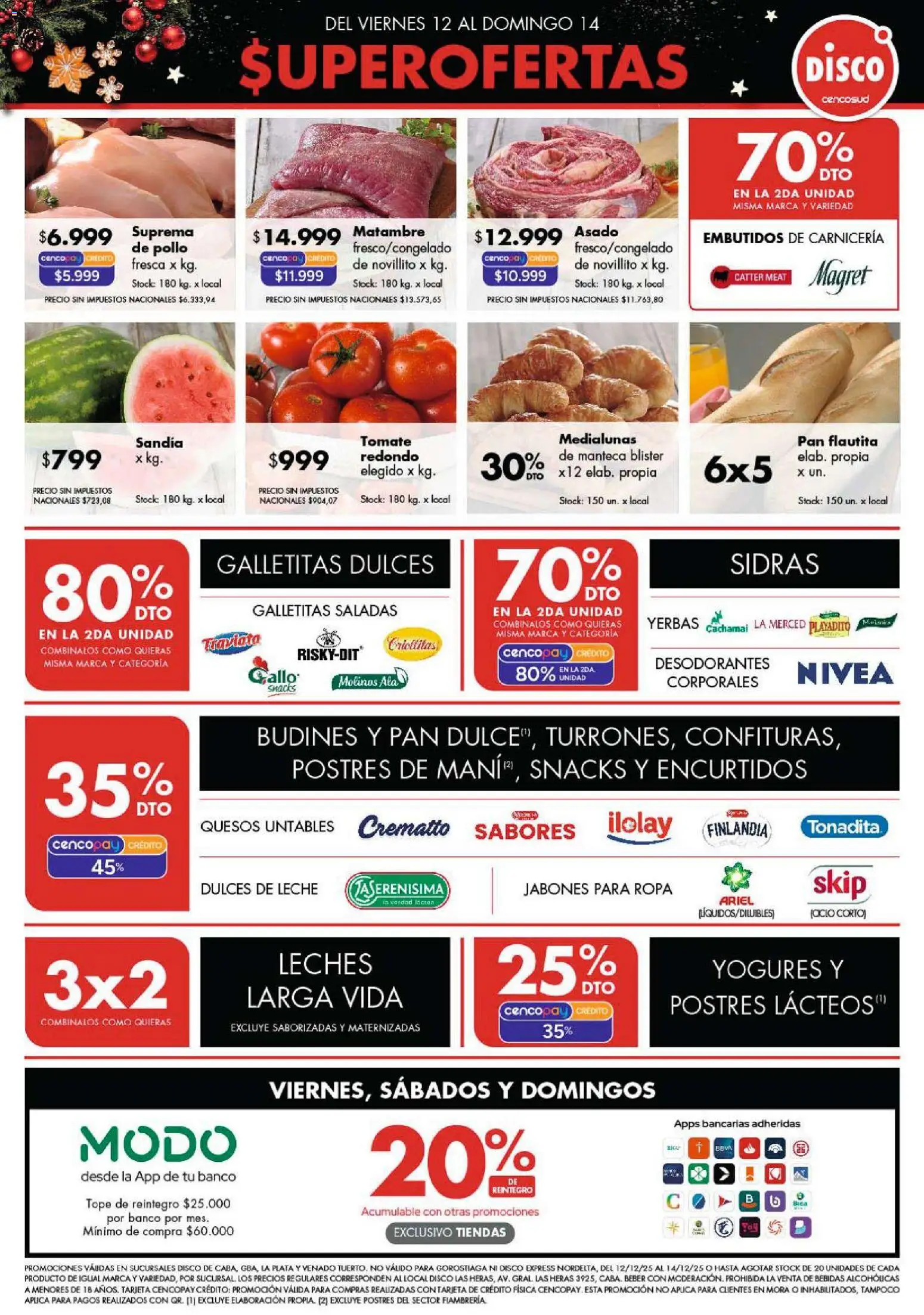 Vista previa del folleto de la tienda Disco válido desde el 12/12/2025 