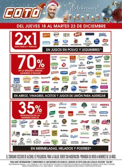 Vista previa del folleto de la tienda Coto válido desde el 18/12/2025 