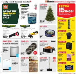 Preview of leaflet Weekly flyer / circulaire from shop Home Hardware is valid from Dec 04, 2025