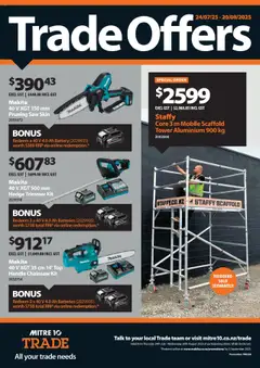 Preview of catalogue Catalogue from shop Mitre 10 valid 24 Jul 2025