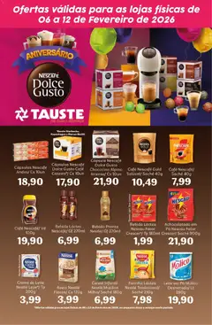 Pré-Visualização do folheto "Tauste ofertas Especial Nestlé" da loja Tauste válido a partir de 06/03/2026