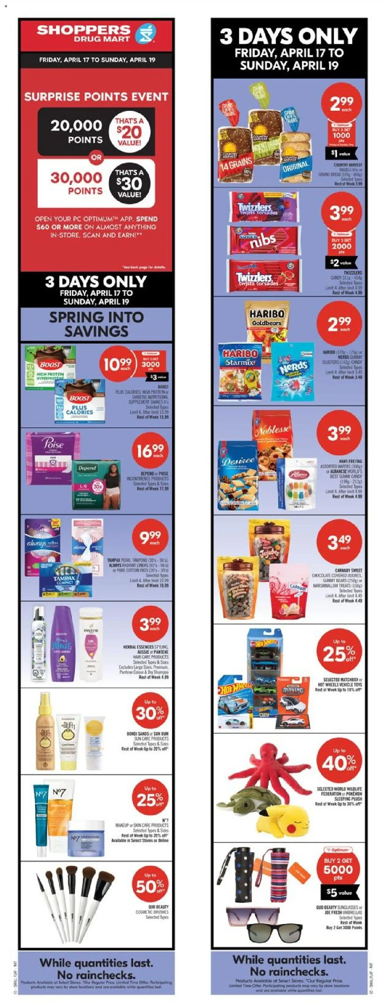 Preview of leaflet Shoppers flyer / circulaire from shop Shoppers is valid from Apr 17, 2026