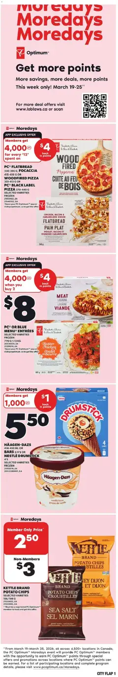 Un aperçu du dépliant Weekly Flyer - AB du magasin Loblaws est valide à partir 19 mars 2026