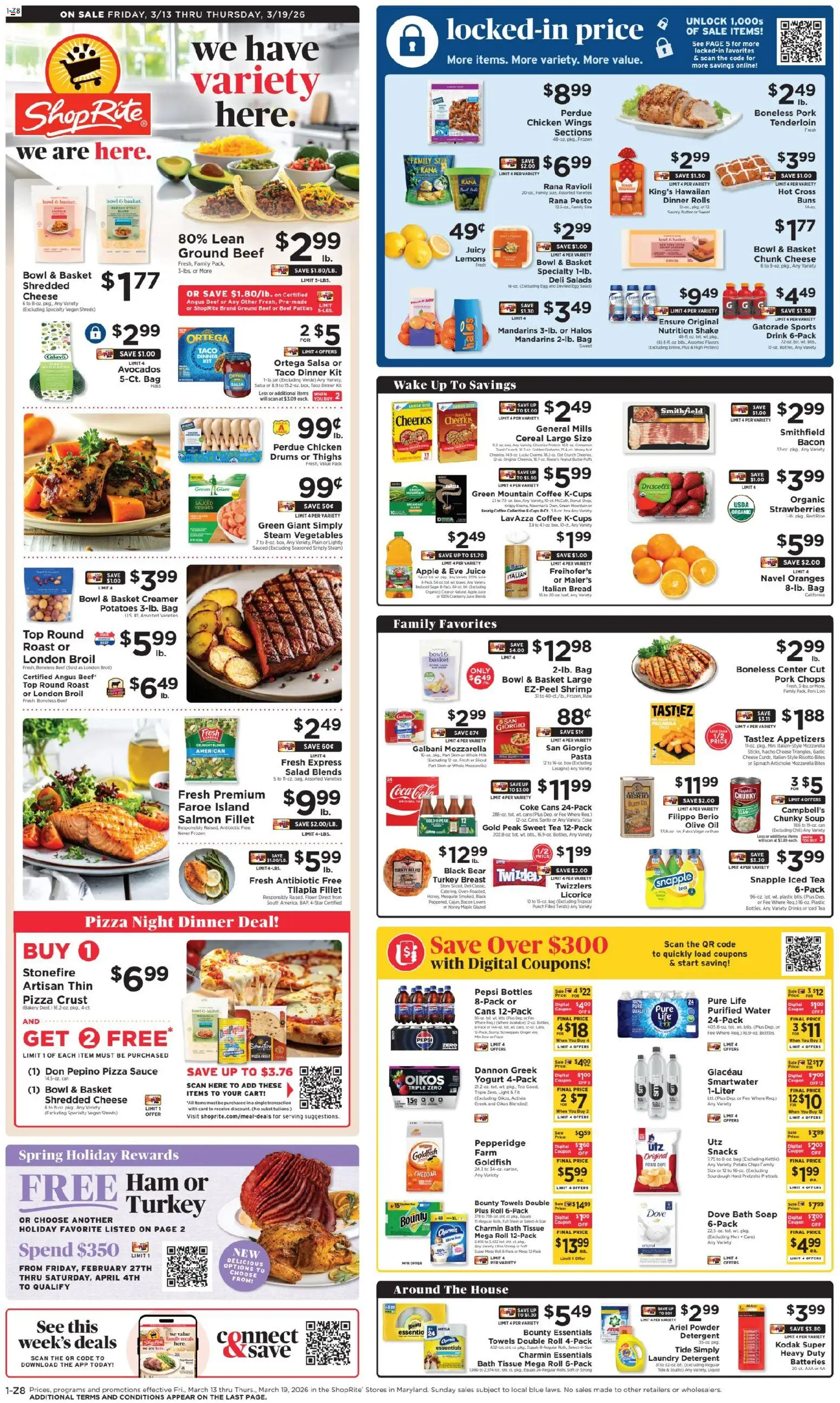 Ad Preview of ShopRite ShopRite Weekly Ad from 03/13/2026