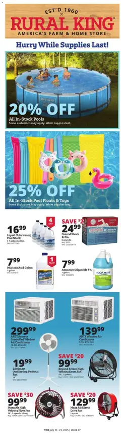 Ad Preview of Rural King Weekly Ad from 07/10/2025