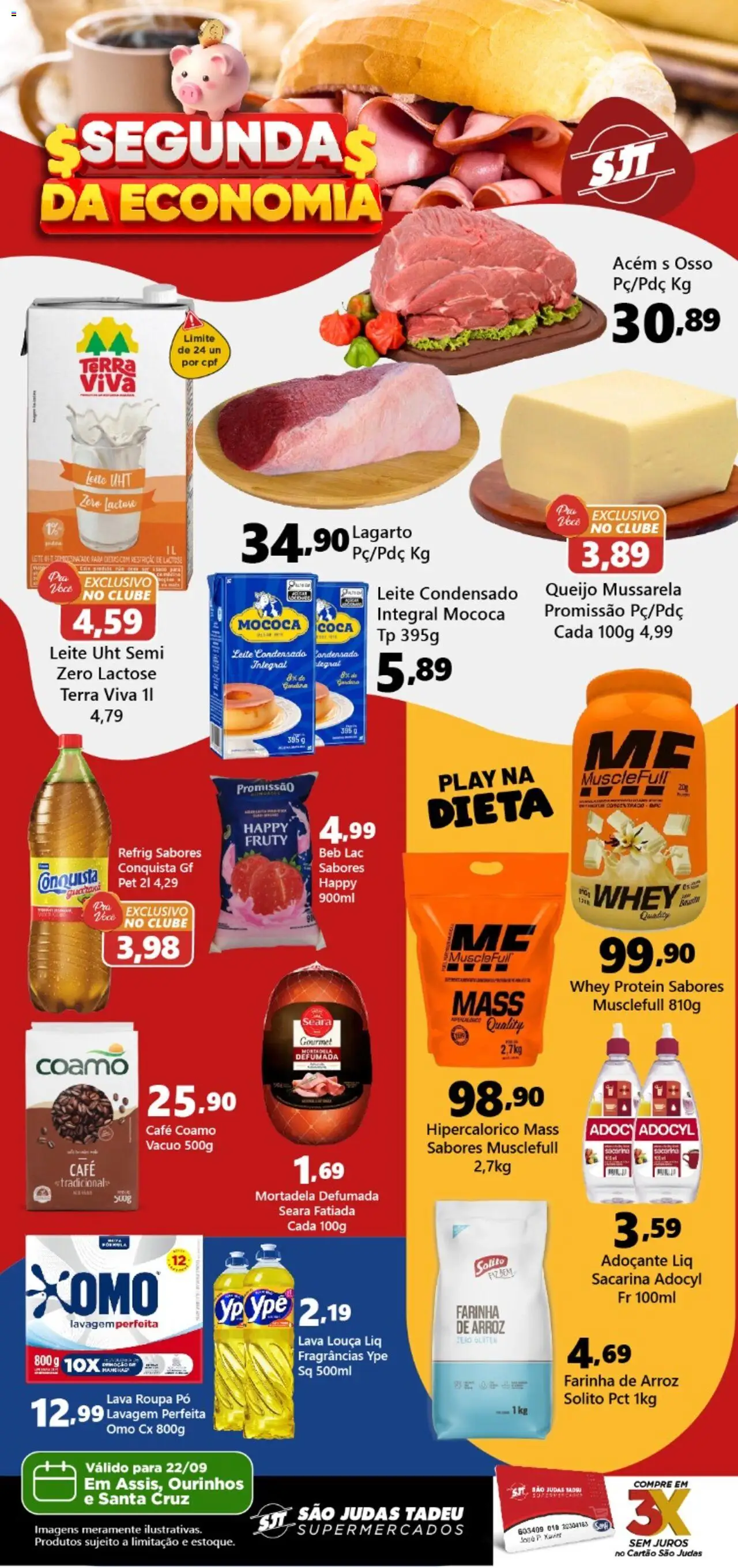 São Judas Tadeu folheto "Ofertas da semana" válido a partir de 22/09/2025 - número de página 1