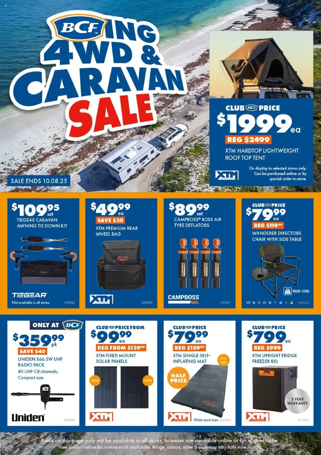BCF catalogue valid from 21/07/2025 - page 1