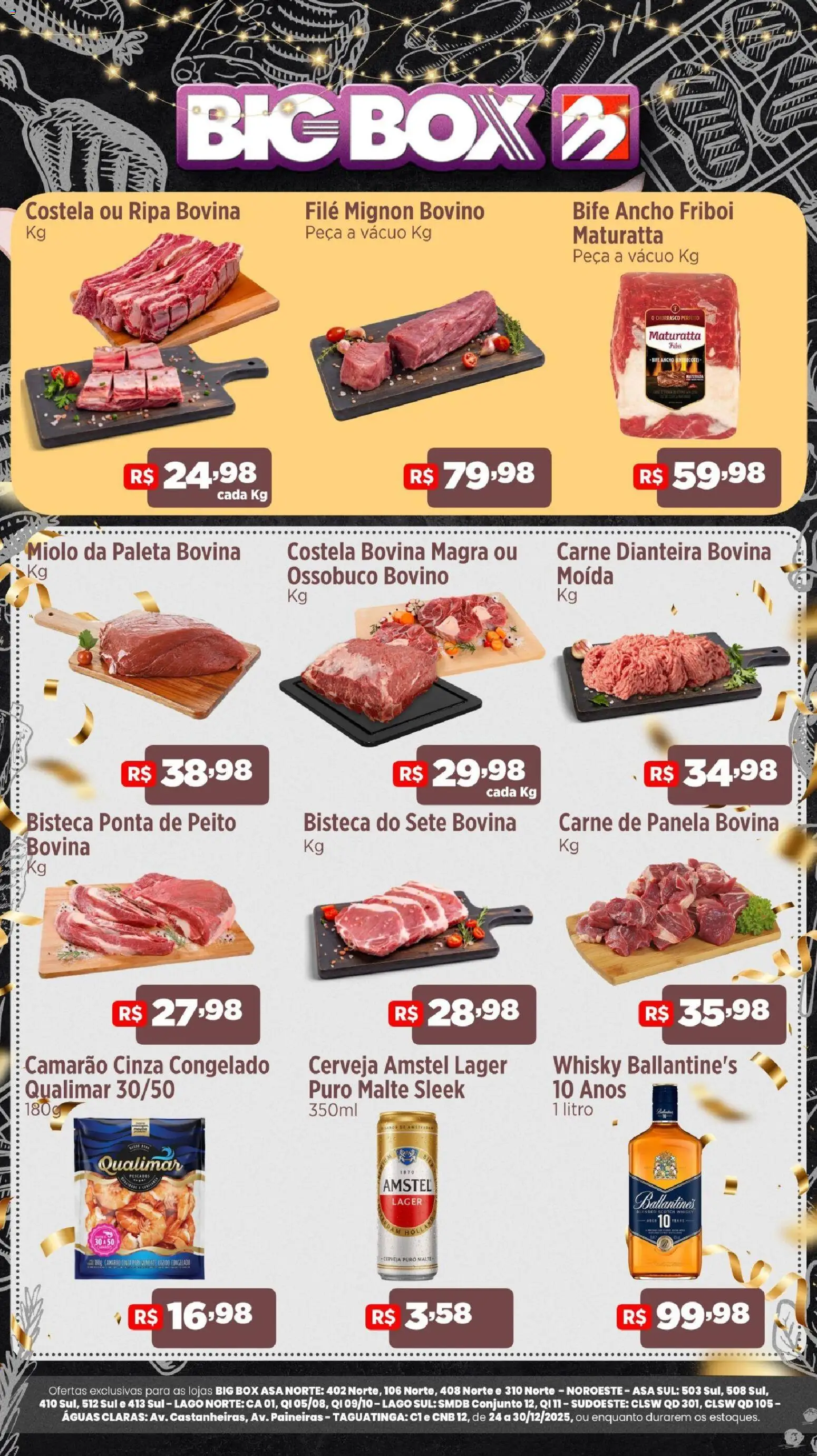 Pré-Visualização do folheto "Ofertas do Açougue" da loja Big Box válido a partir de 24/12/2025
