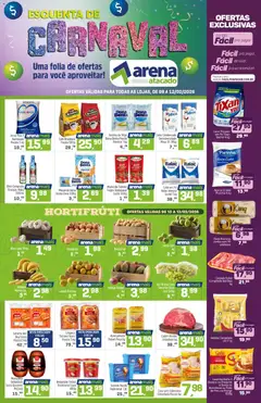 Pré-Visualização do folheto "Ofertas da semana" da loja Arena Atacado válido a partir de 09/02/2026