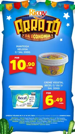 Pré-Visualização do folheto "Ofertas da semana" da loja Ricoy válido a partir de 11/07/2025