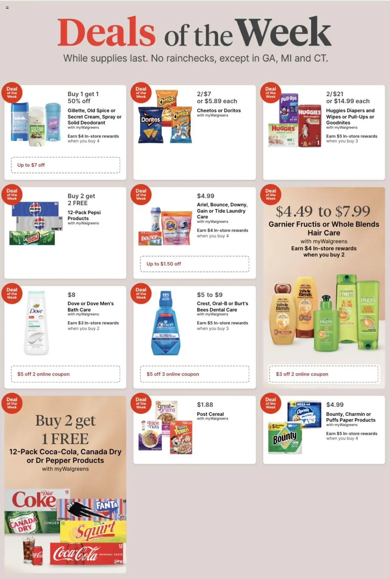 Walgreens Weekly Ad from 10/05/2025 >> Circular, Flyer - Page number 1
