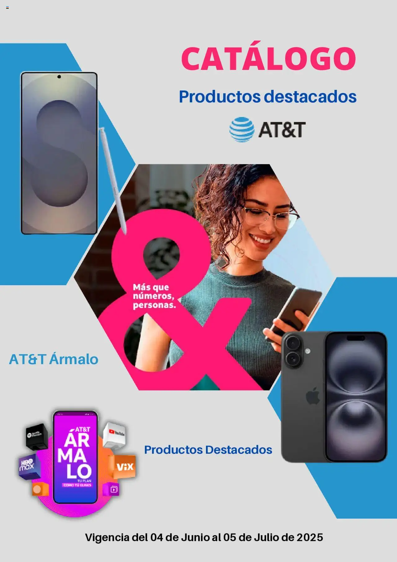 Catálogo AT&T y sus promociones válidas desde el 04/06/2025 - Número de página 1